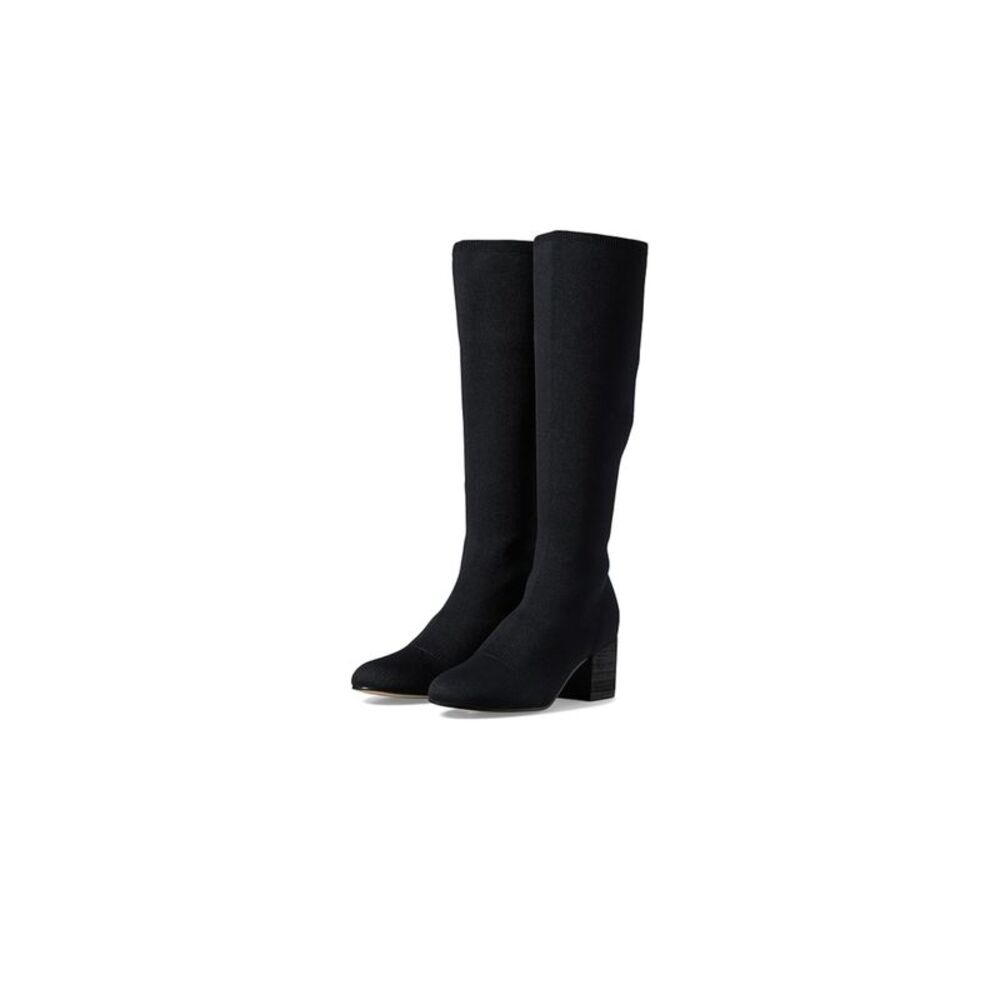 EILEEN FISHER Womens Black Padded Ophelia Round Toe Block Heel Dress Boots 7 M
